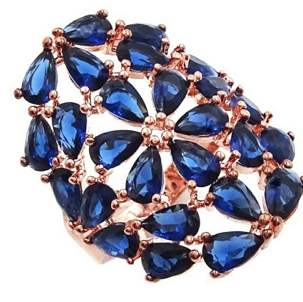 Sapphire ring - Picture 2 of 2
